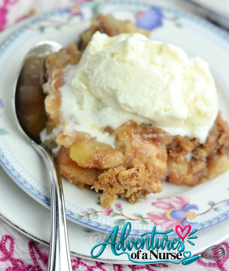 skillet apple crisp