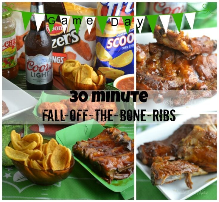 30 minute Fall off the Bone Ribs