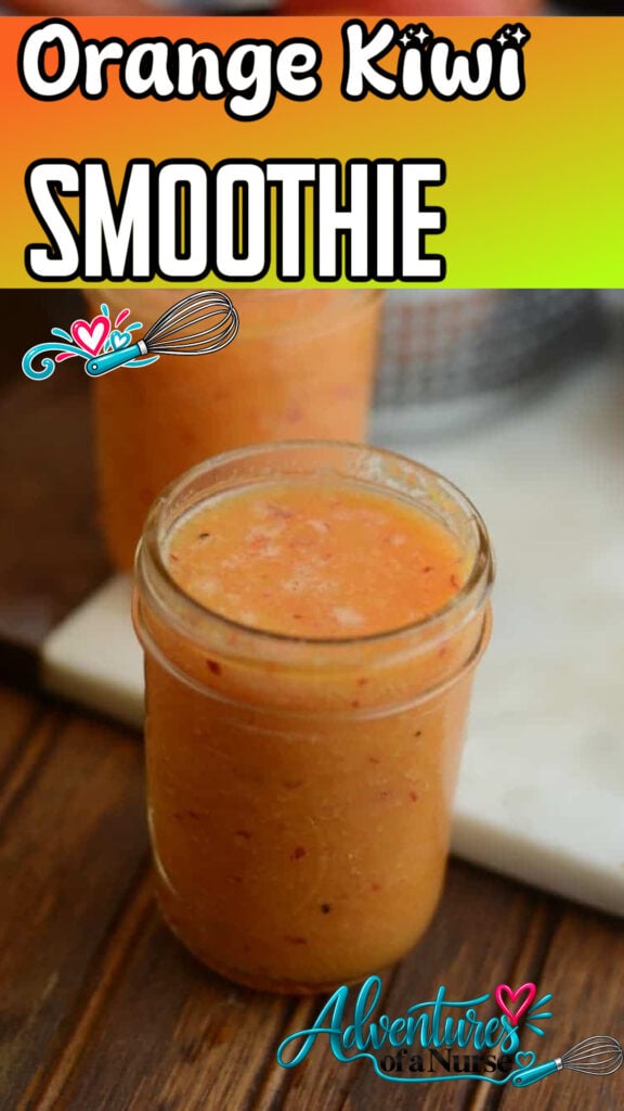 orange kiwi smoothie