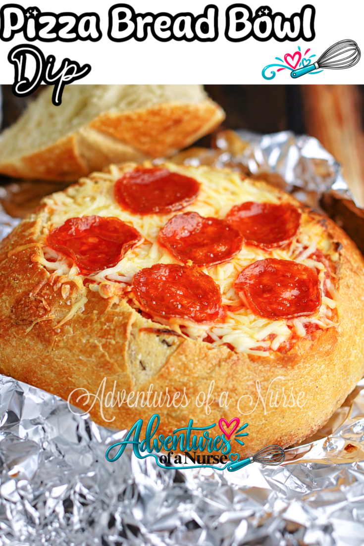 pizza bread bowl dip