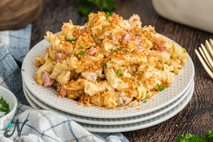 Chicken-Cordon-Bleu-casserole