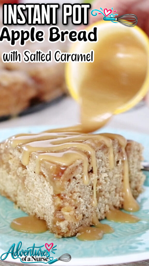 Instant pot apple bread