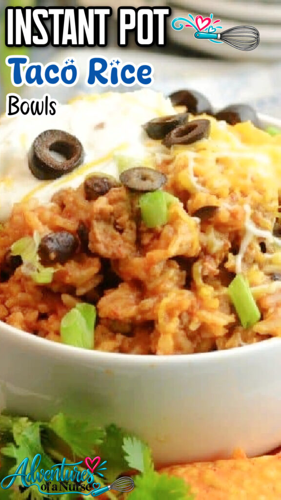 instant pot taco rice bowls