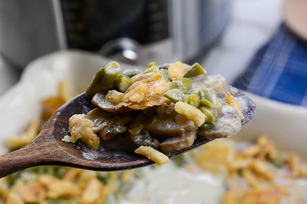 Instant Pot Green Bean Casserole