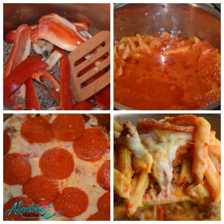 instant pot pizza pasta