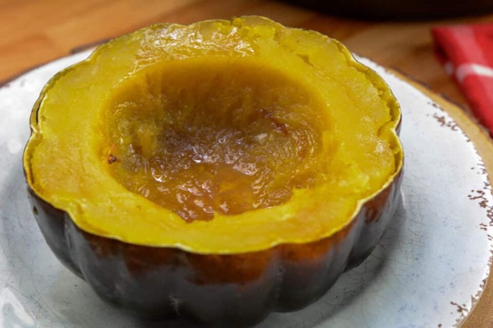 Instant Pot Candied Acorn Squash