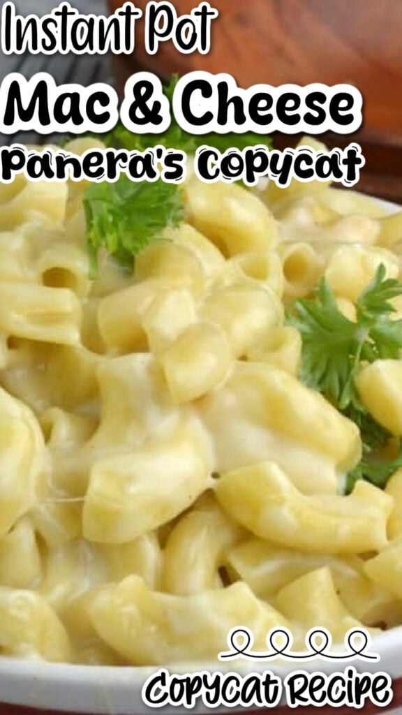 Instant pot mac and cheese pin