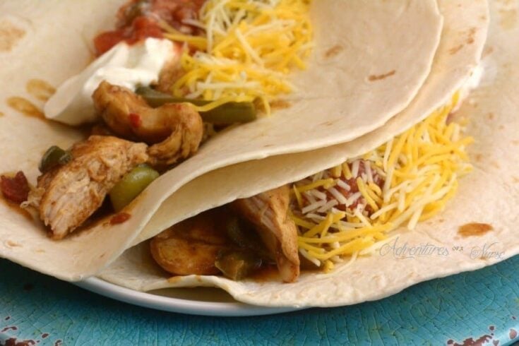 Sous Vide Chicken Fajitas