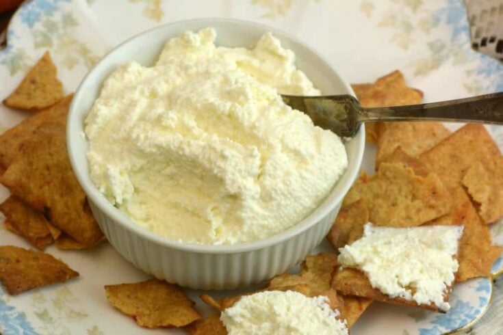 Wholesome Eating with Homemade Instant Pot Ricotta Cheese and Van's Fire Roasted Veggie Gluten Free Crackers