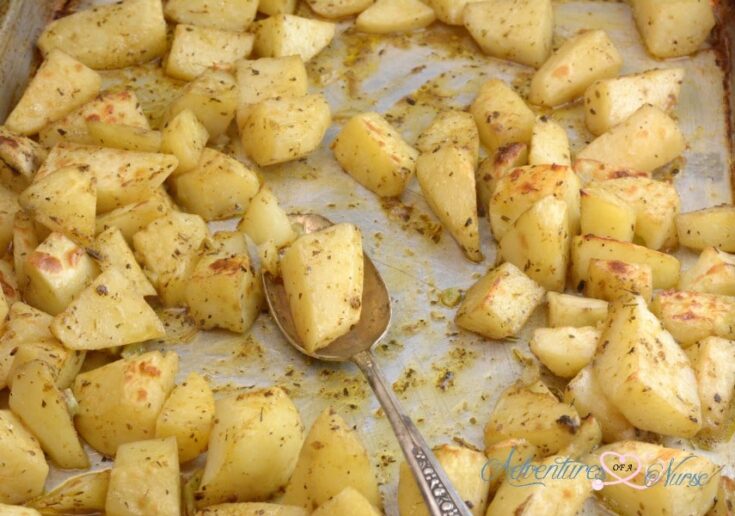 Sous Vide Garlic and Herb Roasted Potatoes