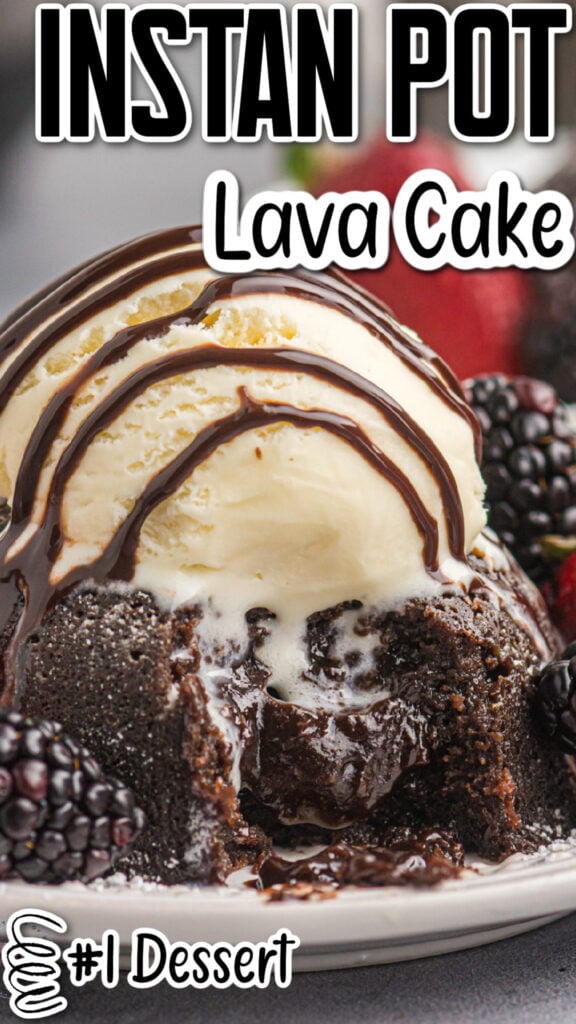 Instant Pot Lava Cake