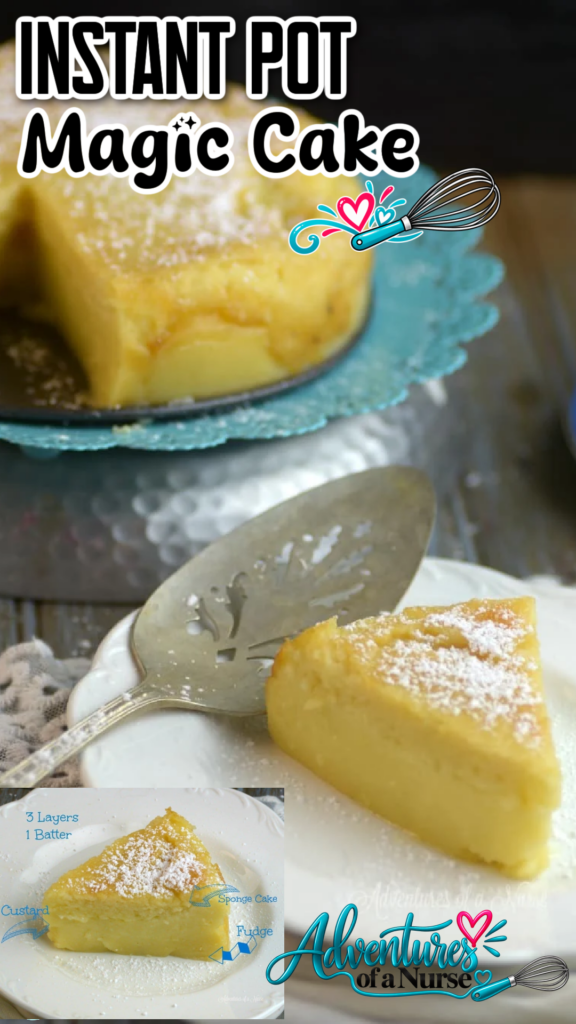 instant pot magic cake