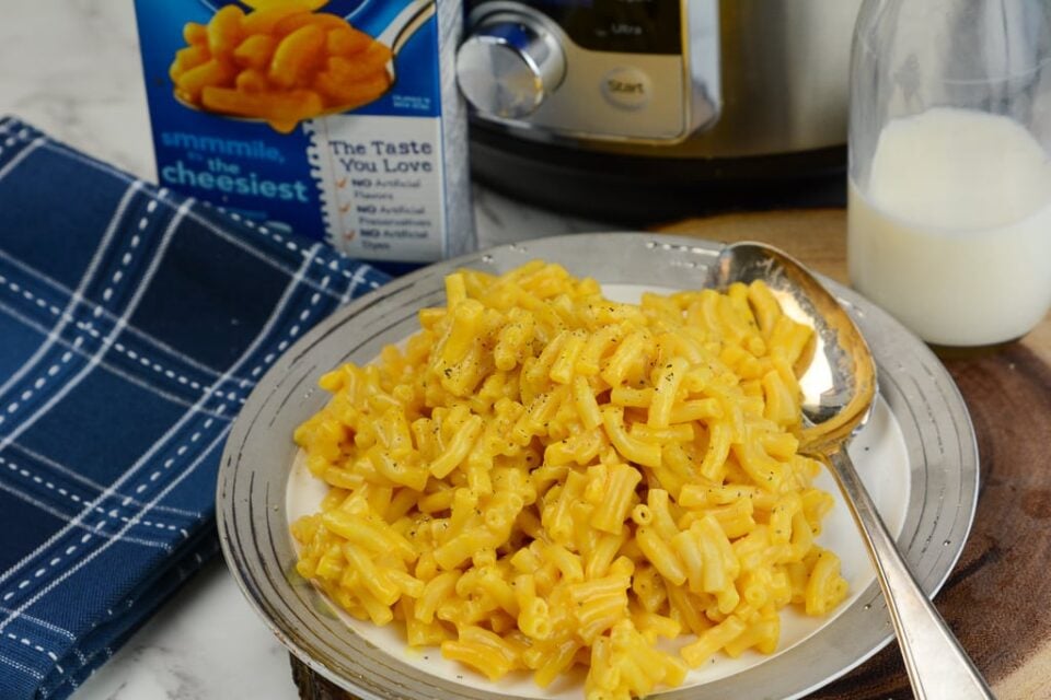 How to make Instant Pot Boxed Mac N Cheese Adventures of a Nurse
