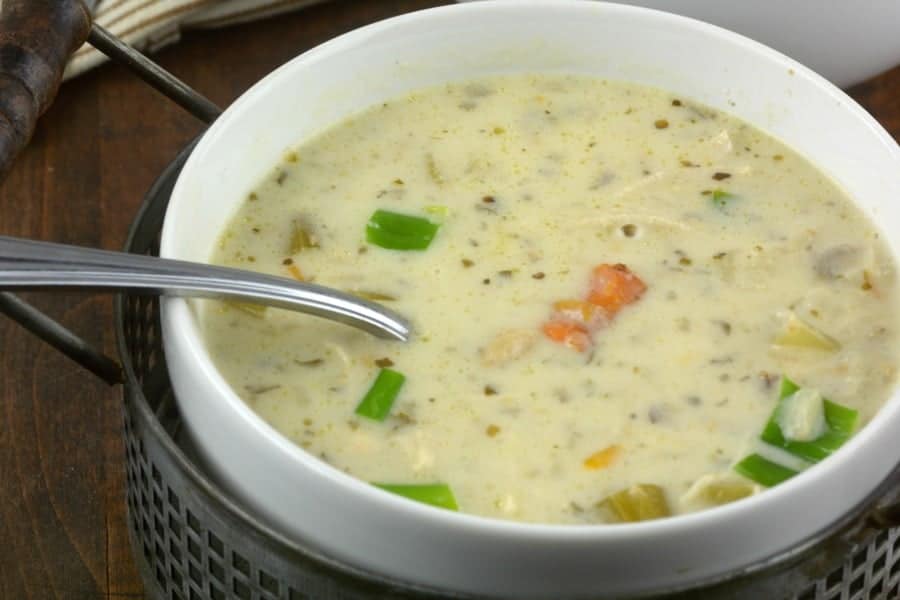 Panera’s CopyCat Instant Pot chicken and wild rice soup