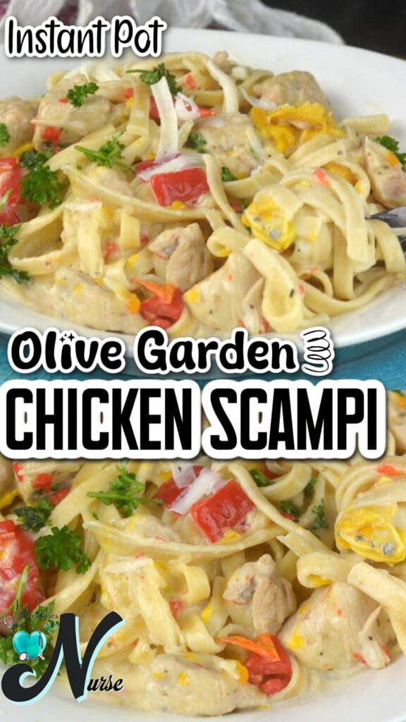 Chicken Scampi Instant pot