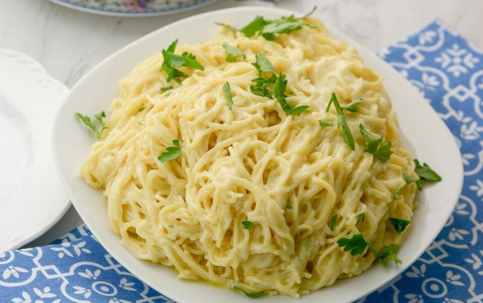 Instant Pot CopyCat Parmesan Pasta Roni