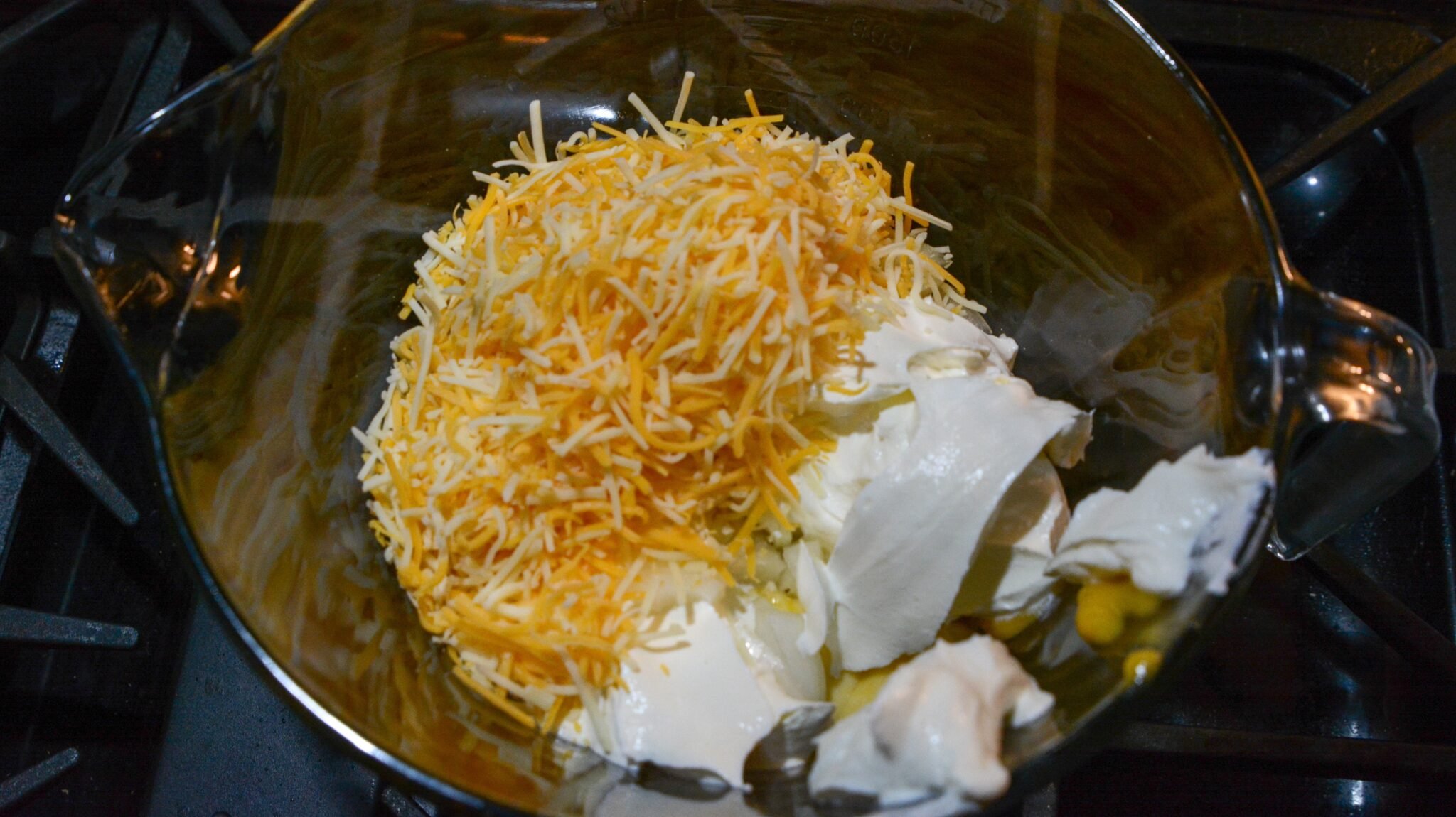 Cracker Barrel Copy Cat Hashbrown Casserole made in the Ninja Foodi