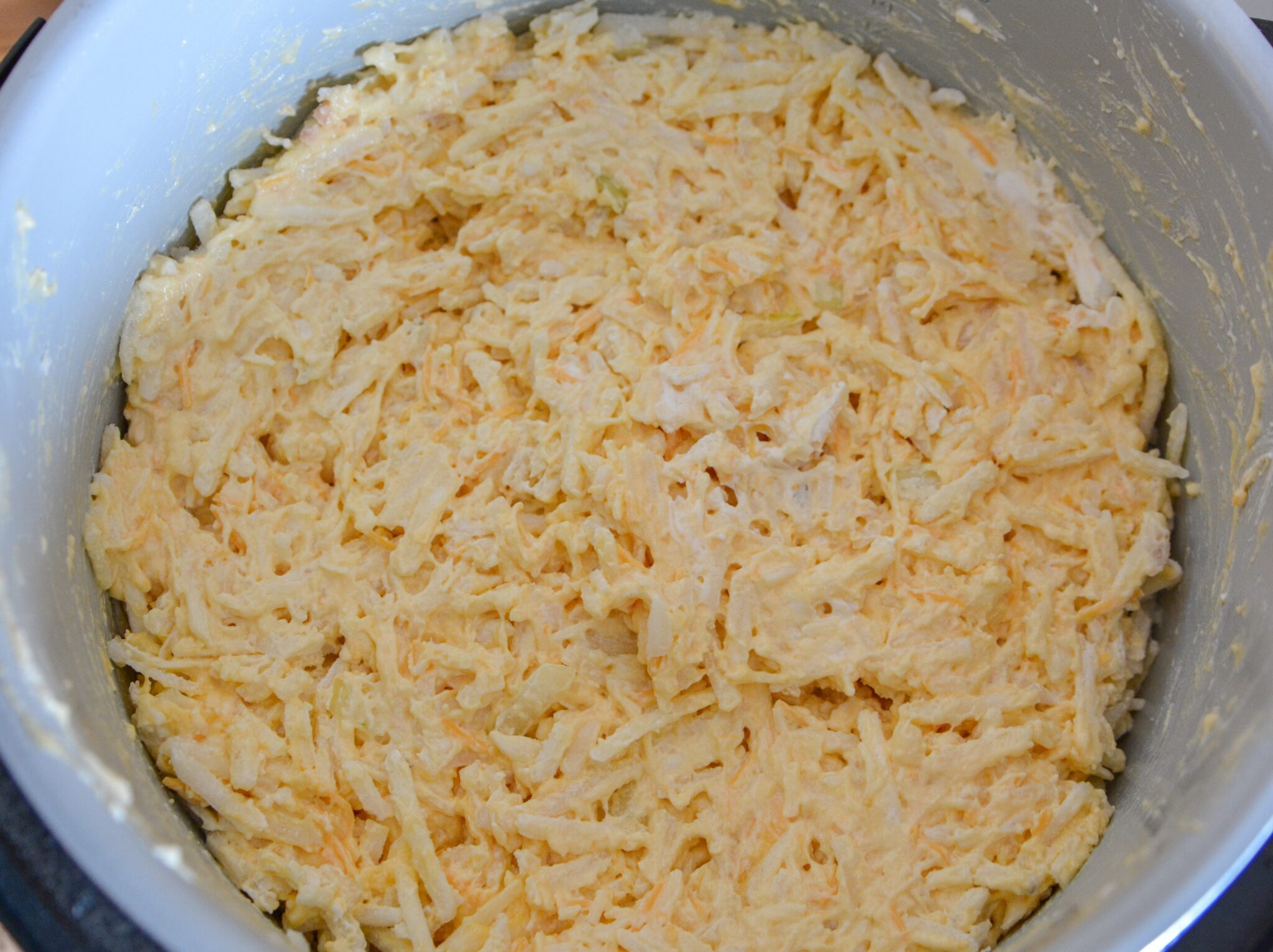 Cracker Barrel Copy Cat Hashbrown Casserole made in the Ninja Foodi