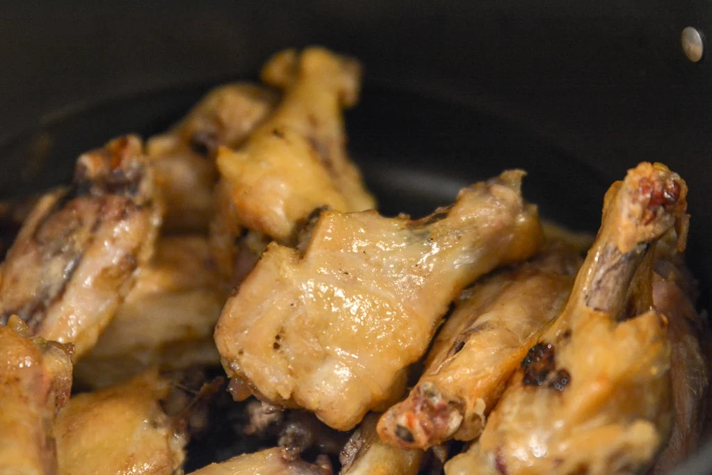 wings in the basket