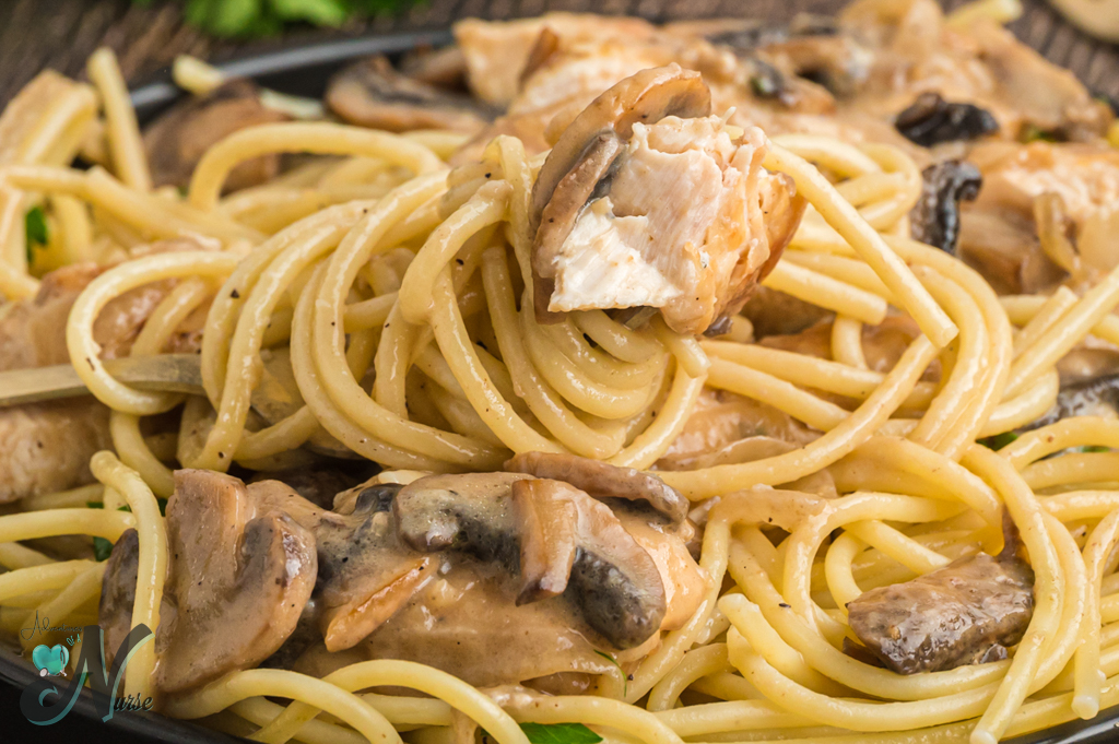 Chicken Marsala Pasta