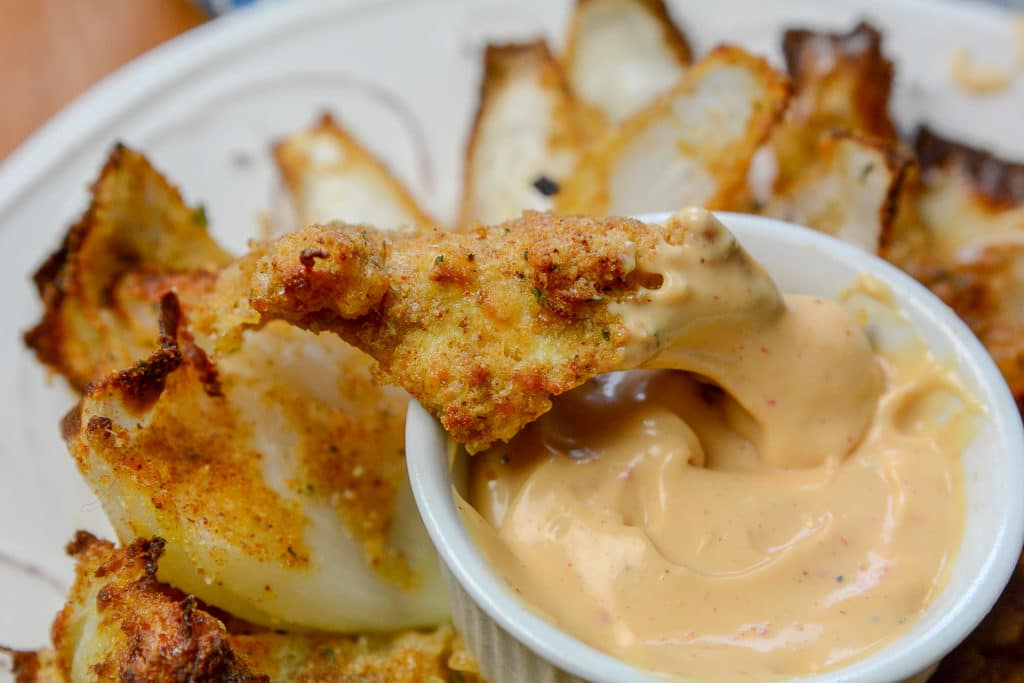 Ninja Foodi /Air Fryer Blooming Onion