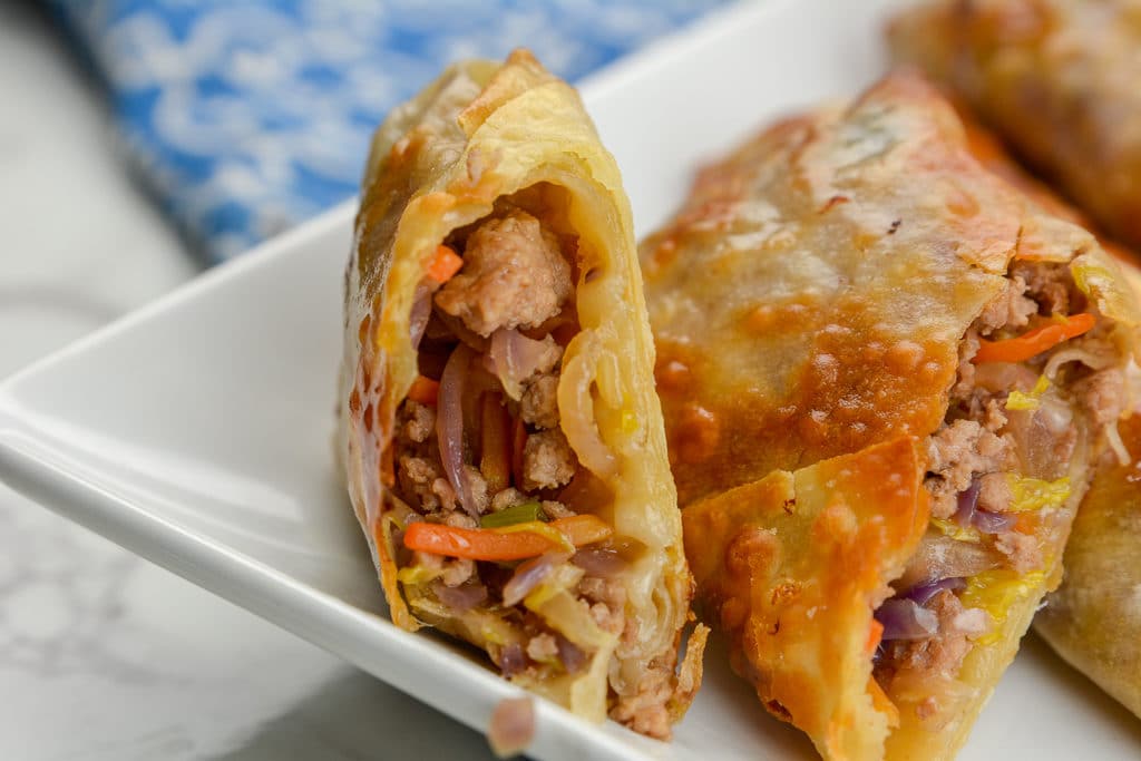 Airfryer or Ninja Foodi Egg Rolls