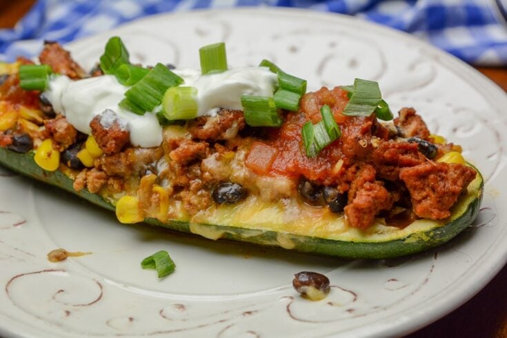 Zucchini Boat Weight Watchers Taco Casserole