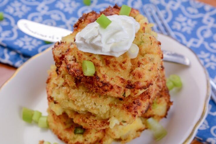Air Fryer Mashed Potato Pancakes1