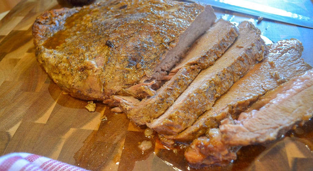 The World’s Best Oven Roasted Dijon Brisket