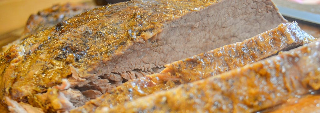 The World’s Best Oven Roasted Dijon Brisket