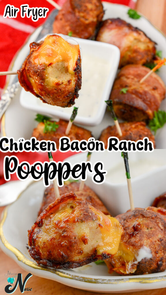 chicken bacon ranch poppers