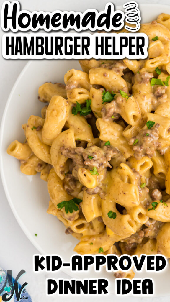 Homemade Hamburger Helper Pin