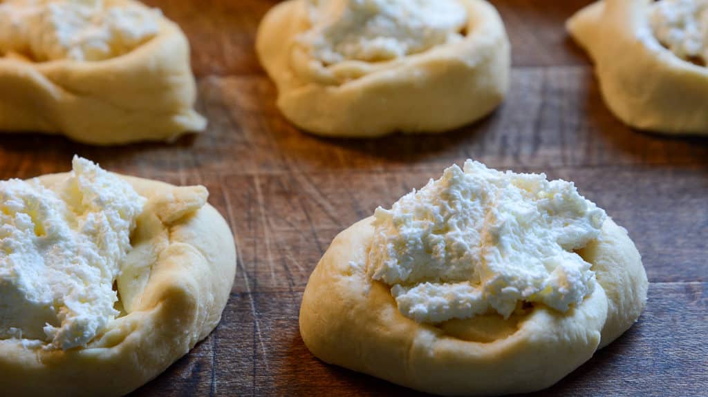 Air Fryer Cherry and Cream Cheese Danish
