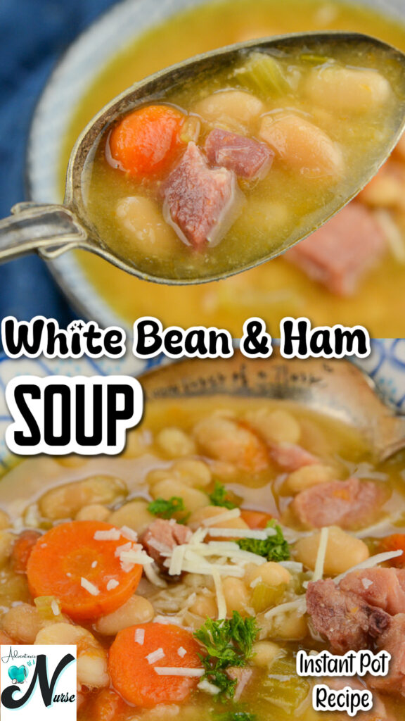 White Bean and Ham Soup Pin