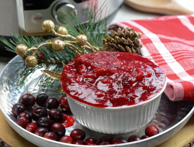 Instant Pot Cranberry Sauce