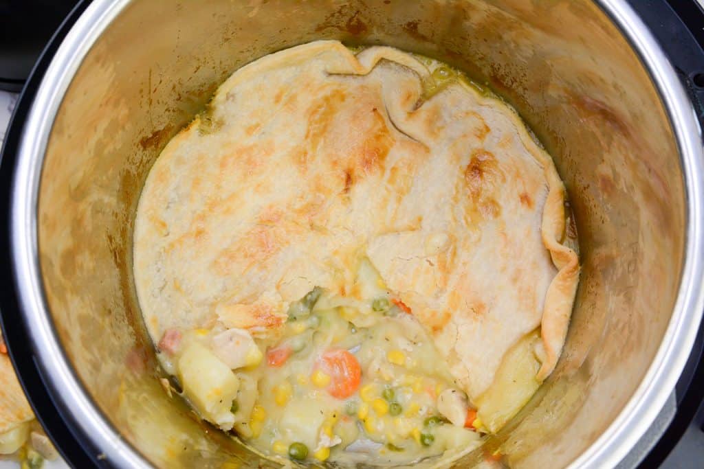 Instant Pot Duo Crisp Chicken Pot Pie