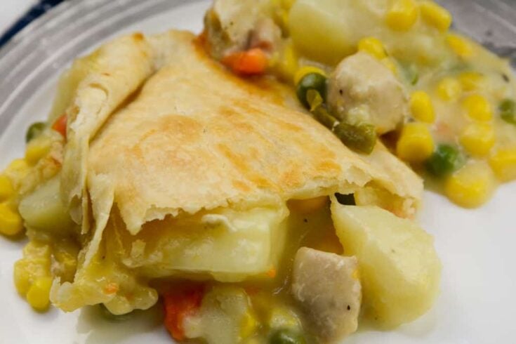 Instant Pot Duo Crisp Chicken Pot Pie