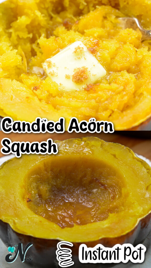 Instant pot candied squash pin