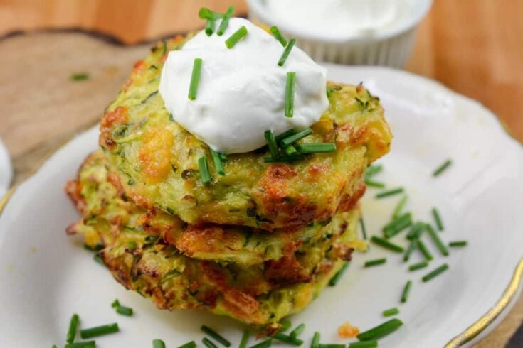 アッキー　膳　5膳 Air-Fryer-Zucchini-Fritters-