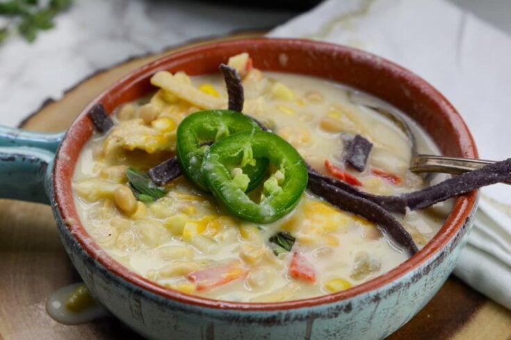 Instant Pot White Chicken Chili