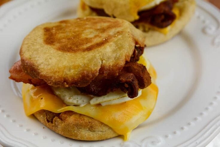 Air Fryer Egg McMuffin