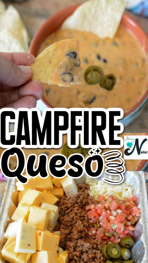 Campfire Queso pin