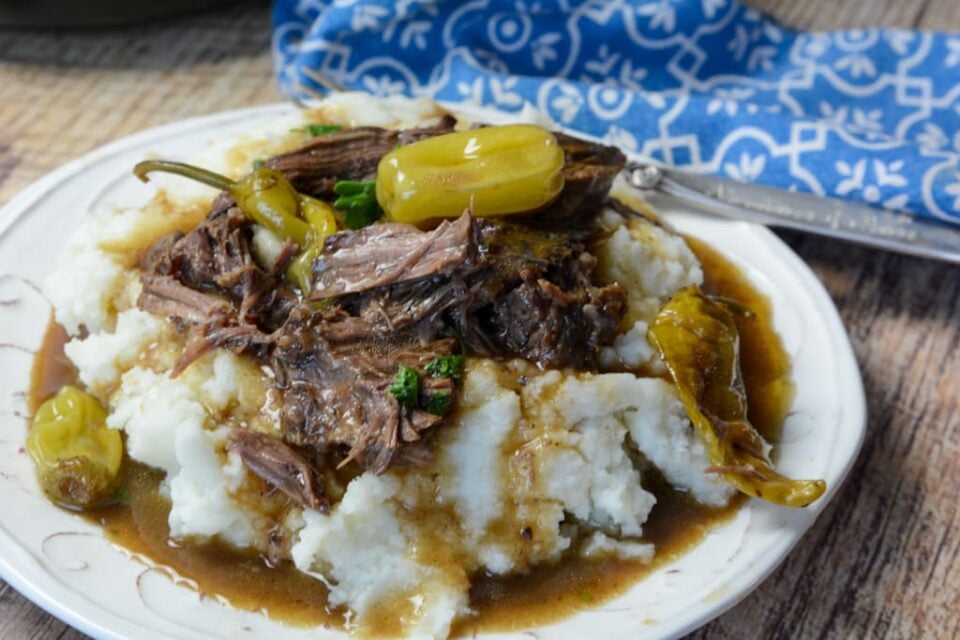 Slow Cooker Mississippi Pot Roast Adventures of a Nurse