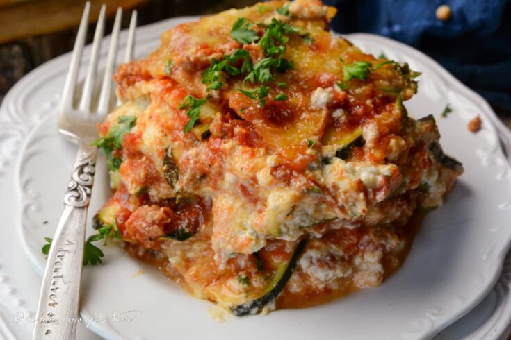 The Best Zucchini Lasagna