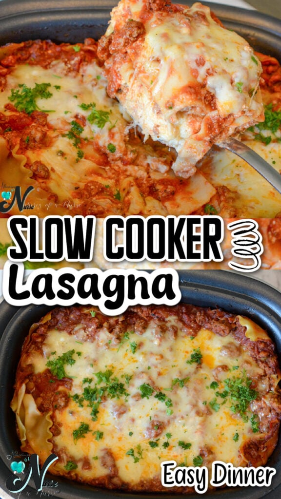 Slow cooker Lasagna