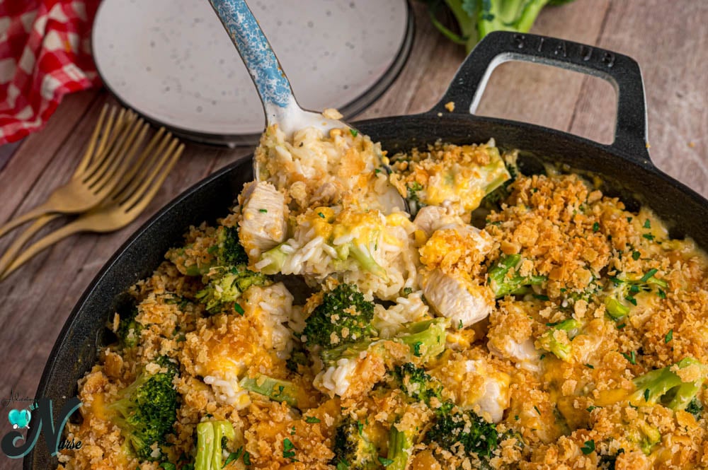 Chicken-Broccoli-Rice-Casserole