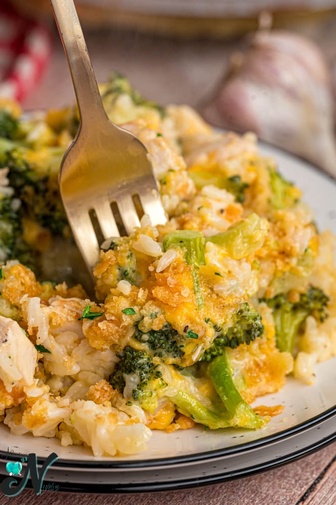 Chicken-Casserole-on-a-fork.