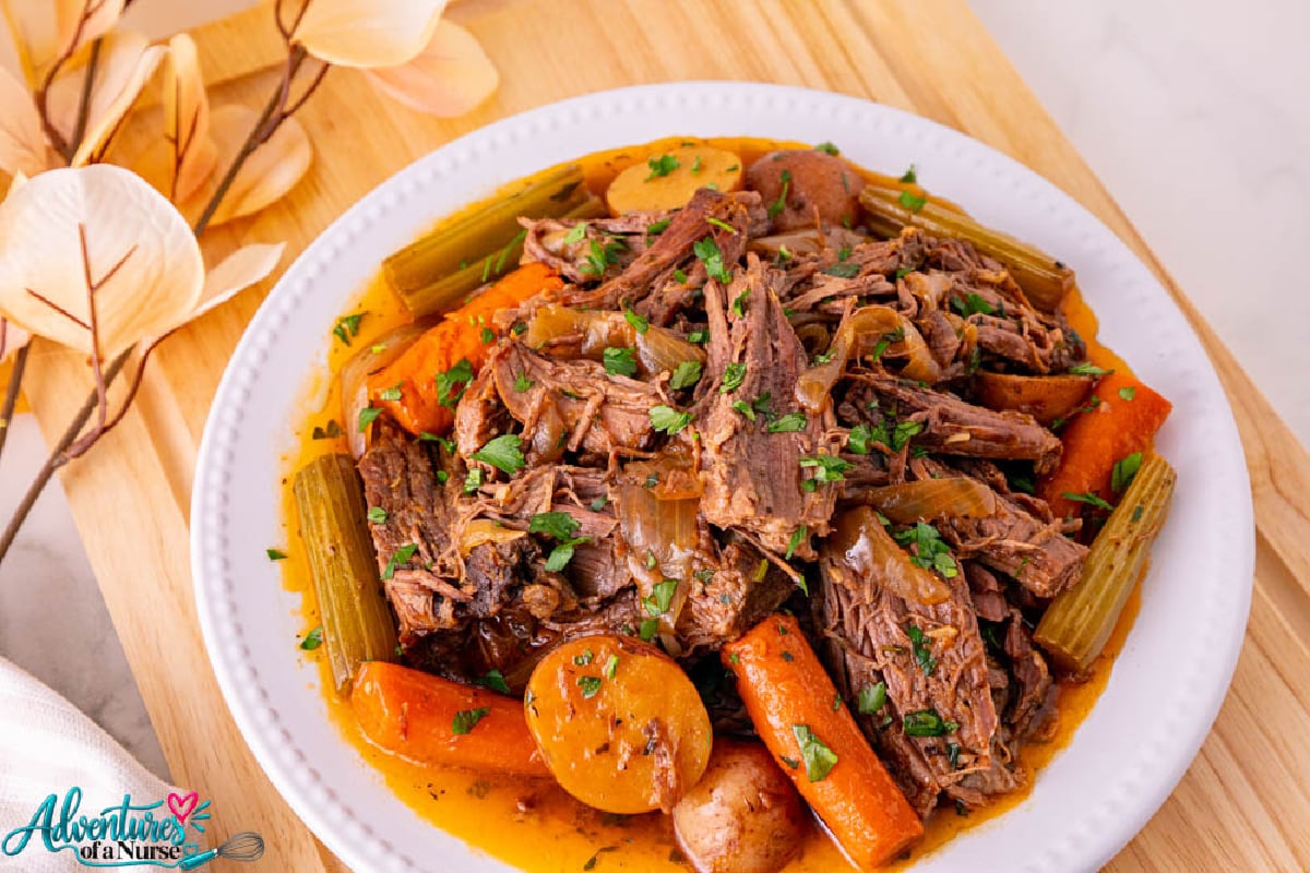dutch oven Pot roast on a plate1
