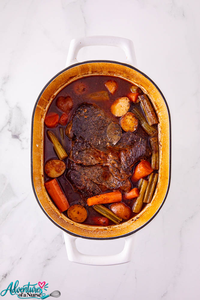 dutch oven out of oven