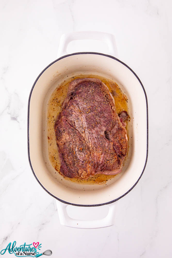 sear roast in dutch oven
